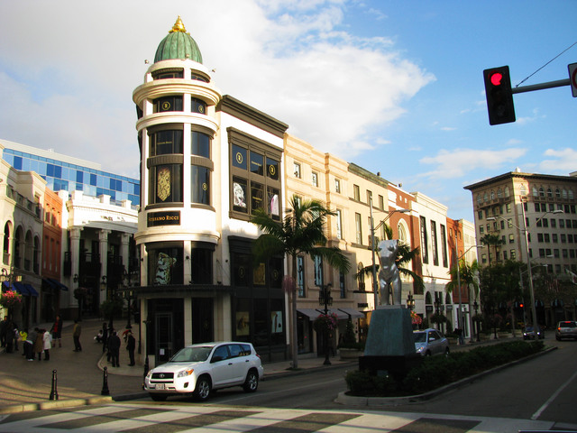 200 hely, amit látnod kell: Rodeo Drive, Los Angeles, USA