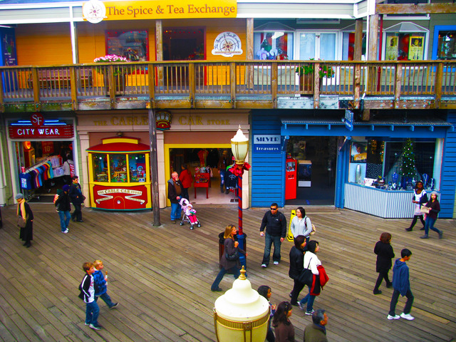 200 hely, amit látnod kell: Fisherman's Wharf, San Francisco, USA