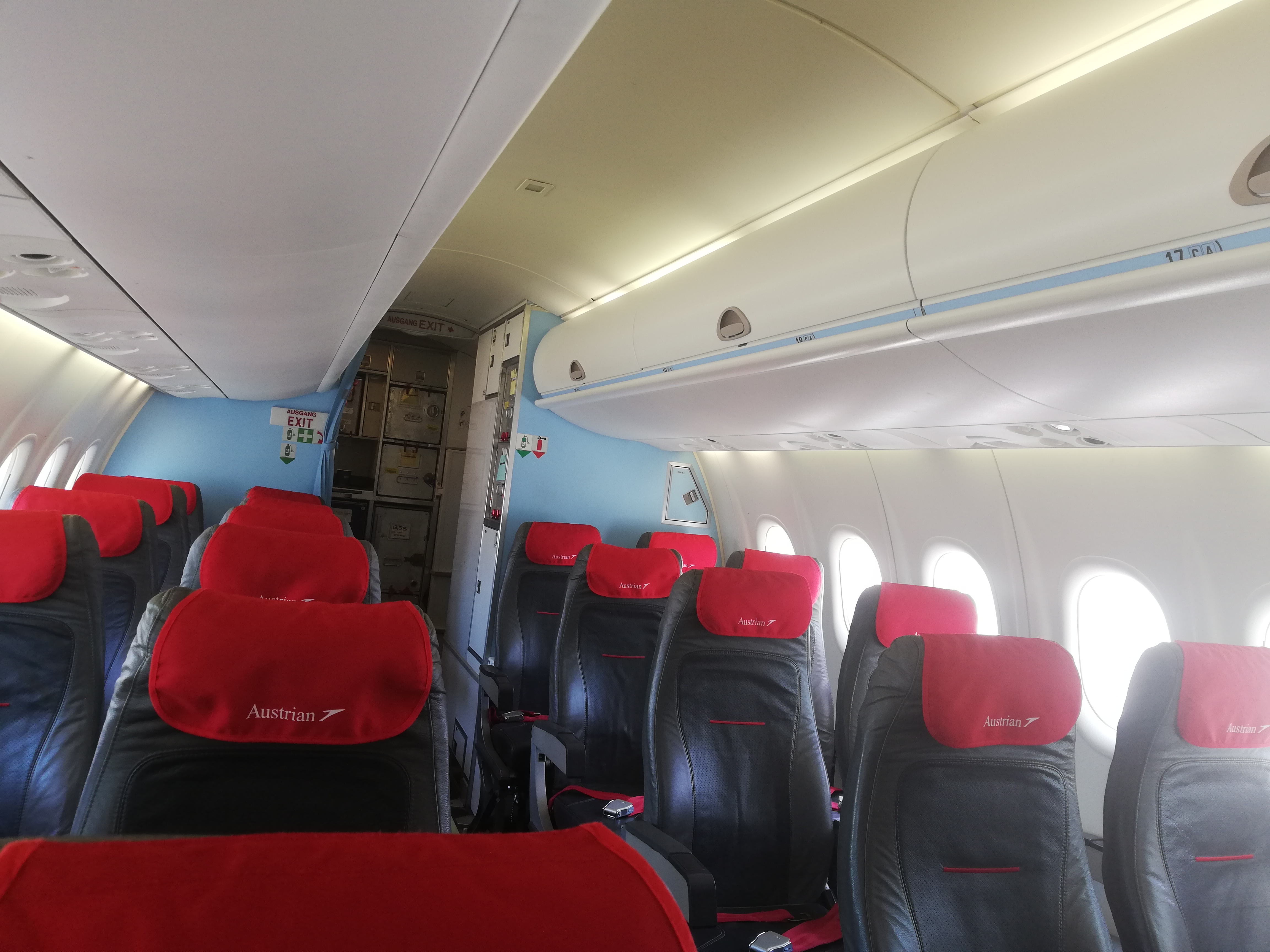 Az Austrian Airlines pici gépe