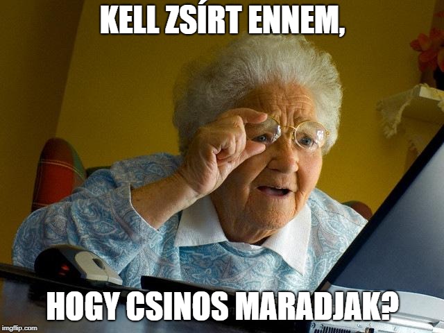 A zsírok (A tápanyagokról V.)