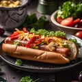 Magyaros hotdog