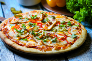 Pizza mustra kalamajkával