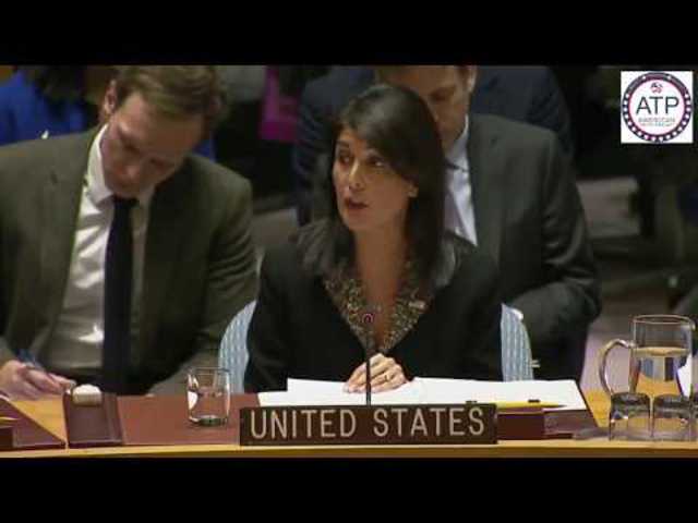 Magyar szinkronnal a legbátrabb beszéd az ENSZ-ben: Nikki Haley kiáll Jeruzsálem mellett