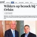 Orbán fogadta Wilderst, könyvet is kapott tőle