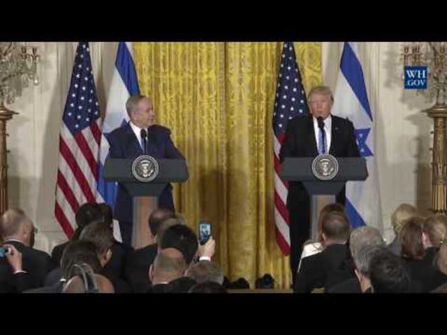 Vágatlanul, magyar szinkronnal: Donald Trump és Benjamin Netanjahu sajtótájékoztatója