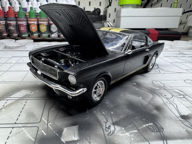 Revell Shelby Mustang GT 350H 1:24 autó makett (6.rész) - Befejezés