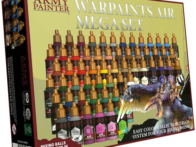 The Army Painter - Warpaint Air Mega Set Festék szett (AW800)