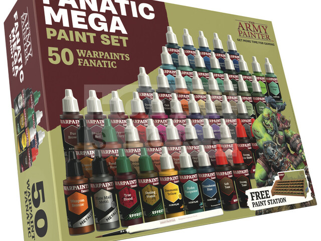 The Army Painter - Warpaints Fanatic Mega Set - Festék szett