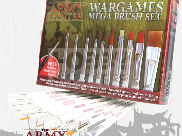The Army Painter Mega Brush Szett - Kibontás és első benyomás
