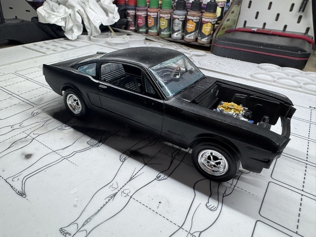Revell Shelby Mustang GT 350H 1:24 autó makett (5.rész)