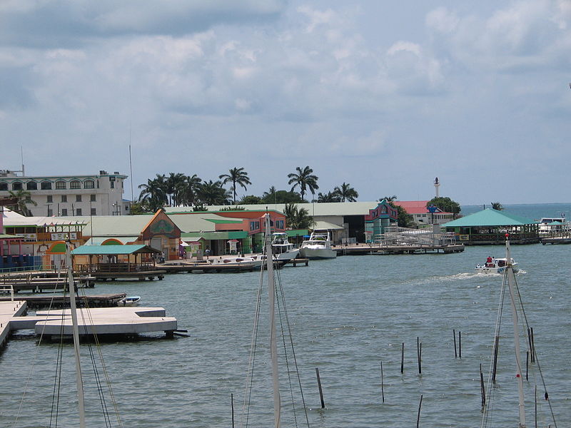 Belizeváros kikötőjének részlete. (forrás: Wikipedia)