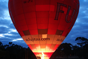 Amazing Hot Air Balloon flight over Melbourne