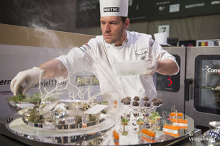 All the plates and platters of the Bocuse d'Or Europe, 2016 Budapest