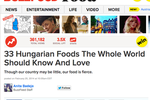 Nyilván hozzád is eljutott a 33 magyar kaja a Buzzfeeden. De ki írta és miért?