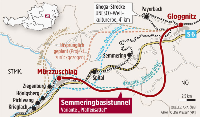 A semmeringi vas t Ausztria Vil g r ks g Utaz saim