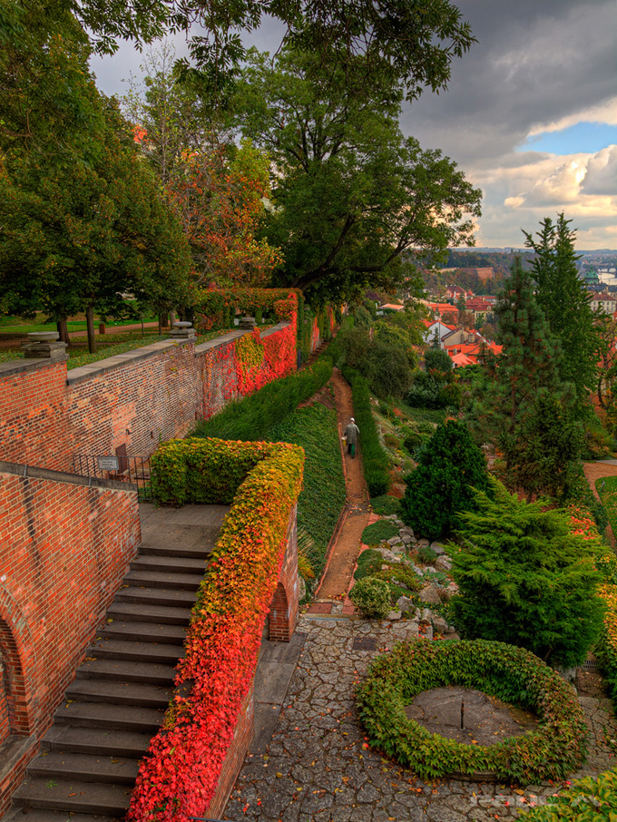 In The Gardens of Prague Castle.jpg