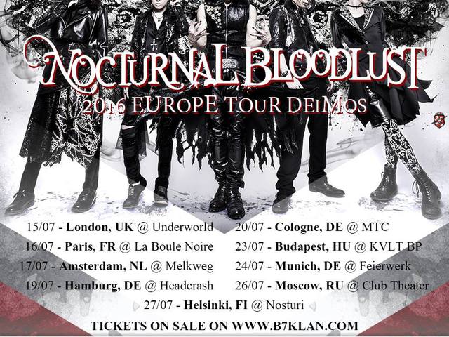 Nocturnal Bloodlust Európában