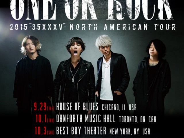 One ok Rock turné