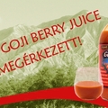 Új termék: Goji Berry Juice