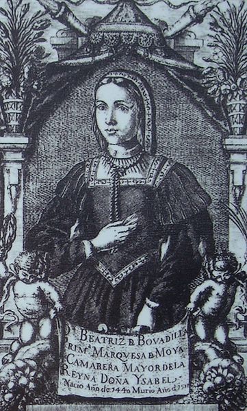 Beatriz de Bobadilla, Peraza felesége