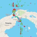 Hajótorlódás a Panama-csatornánál