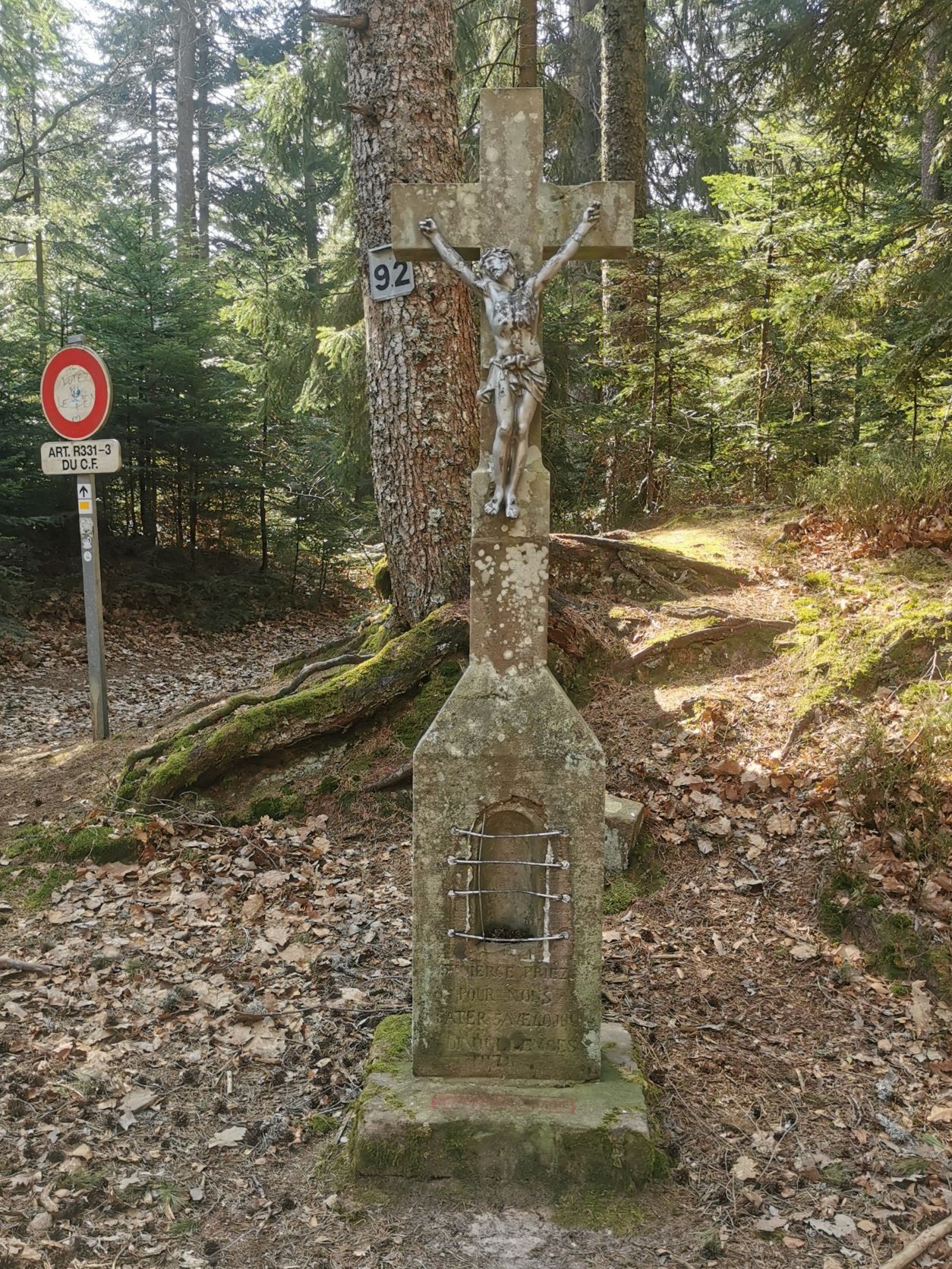 Az a kereszt, amit megtaláltunk: Croix de Ribeauvillé.
