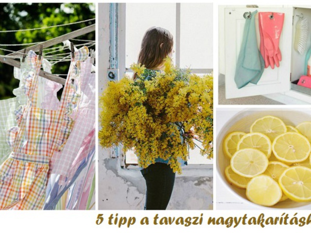 5 tipp a tavaszi nagytakarításhoz