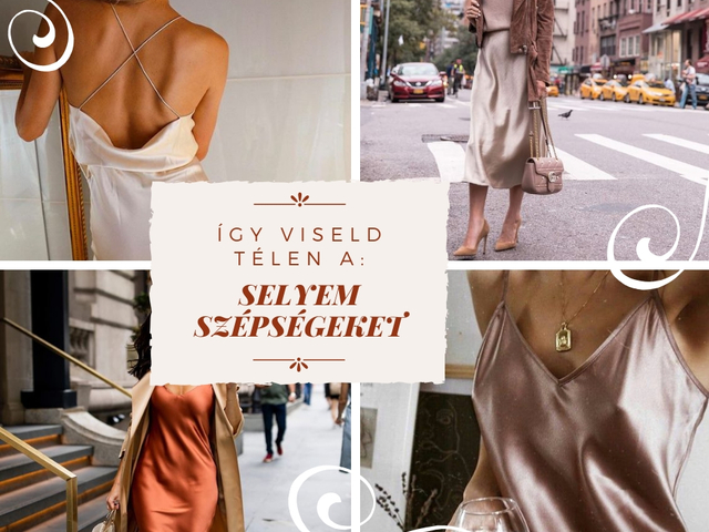 Így viseld télen a SELYEMSZOKNYÁT!