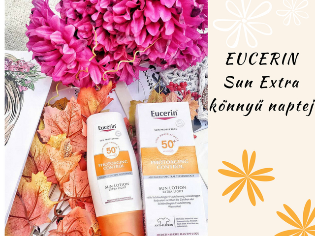 EUCERIN Sun extra könnyű naptej