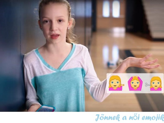 Jönnek a női emojik!