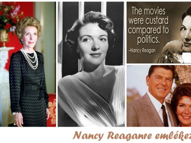 Nancy Reaganre, a volt first ladyre emlékezünk