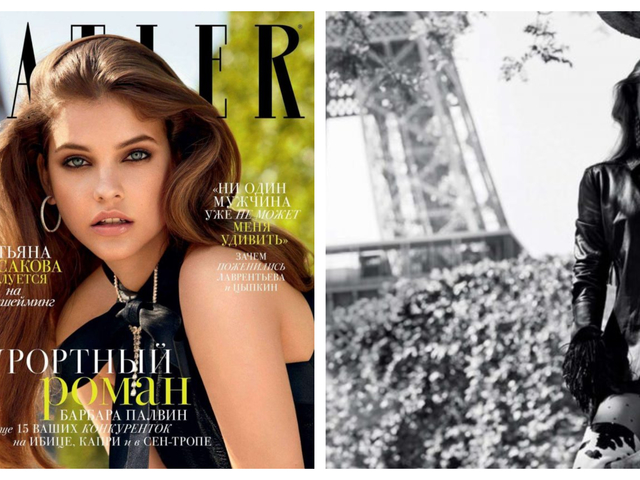 Palvin Barbi tehenészlánynak állt Párizsban