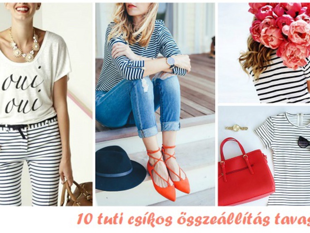 10 tuti csíkos összeállítás tavaszra