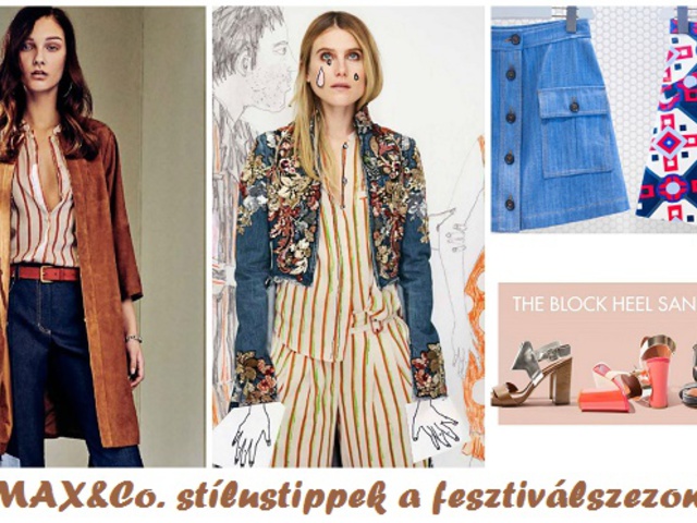 MAX&Co. stílustippek a fesztiválszezonra