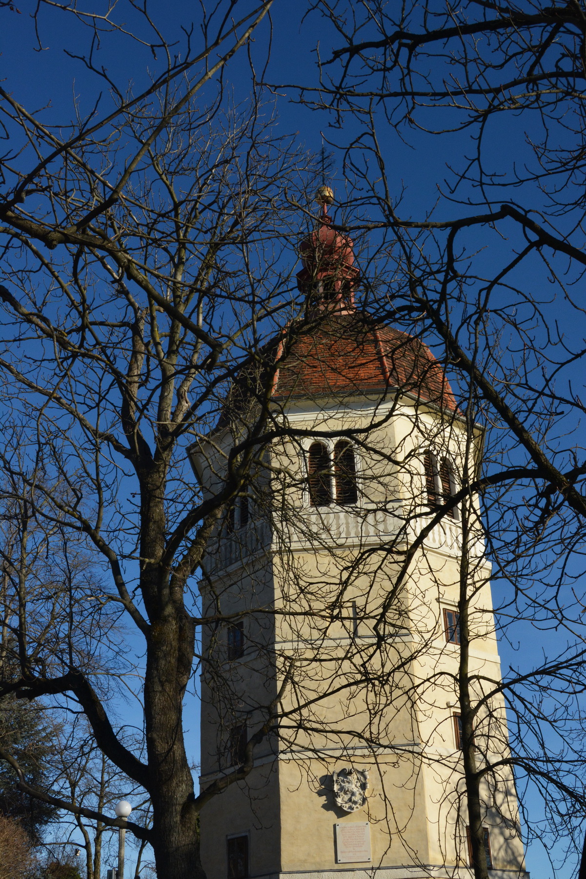 Harangtorony a Schlossbergen