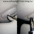 VW Lupo - Polo - Golf napellenző leszerelése, tisztítása és tükör cseréje