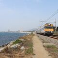 A Barcelona-Mataró-Macanes-vasútvonal mentén