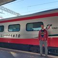 Vonattal Tatabányáról Olaszországba