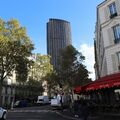 A párizsi Montparnasse-torony tetején