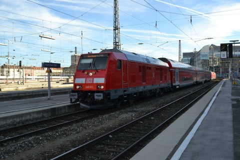 DB 245 München Hauptbahnhof Regionalzug
