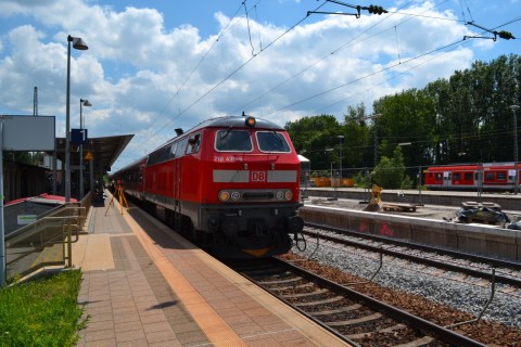 ammerseebahn Geltendorf DB 218
