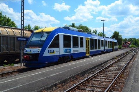 ammerseebahn Schongau állomás Alstom Coradia LINT