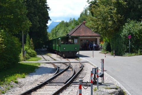 Chiemsee-Bahn végállomás Prien am Chimsee