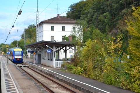 Ingolstadt-Treuchtlingen-vasútvonal Eichstätt állomás BRB motorvona