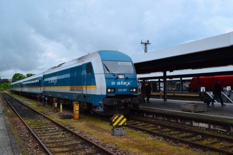 Lindau Hauptbahnhof Siemens eurorunner er20 ALEX