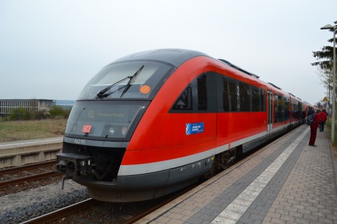 Eschenau (Mittelfr) megálló siemens desiro gräfenbergbahn