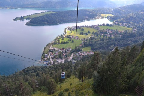 herzogstandbahn bajorország Walchsee