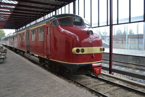 hollandia vasúti múzeum utrecht NS Spoorwegmuseum Maliebaanstation Mat '64 sorozat