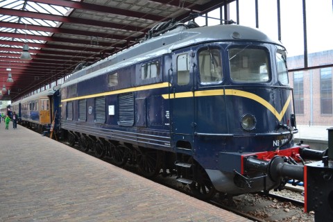 hollandia vasúti múzeum utrecht NS Spoorwegmuseum Maliebaanstation NS 1000 sorozat