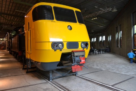 hollandia vasúti múzeum utrecht NS Spoorwegmuseum Maliebaanstation mozdonyszimulátor